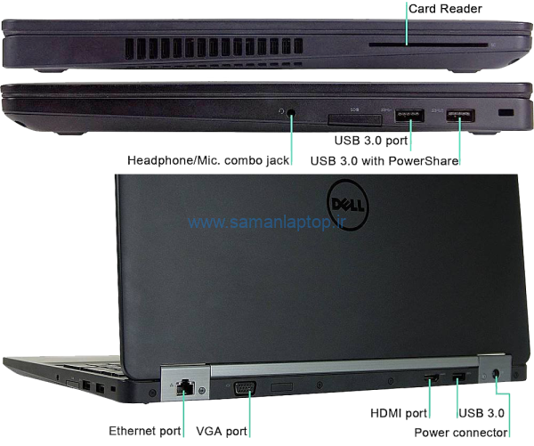 لپ تاپ استوک گرافیک دار Dell E5570 - تصویر 6